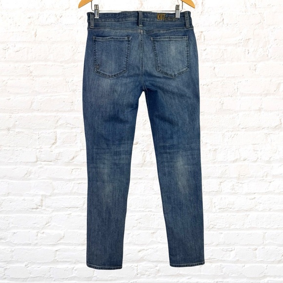 KUT from the Kloth Katy Boyfriend Jeans Mid Rise Denim Size 8 - Picture 6 of 12